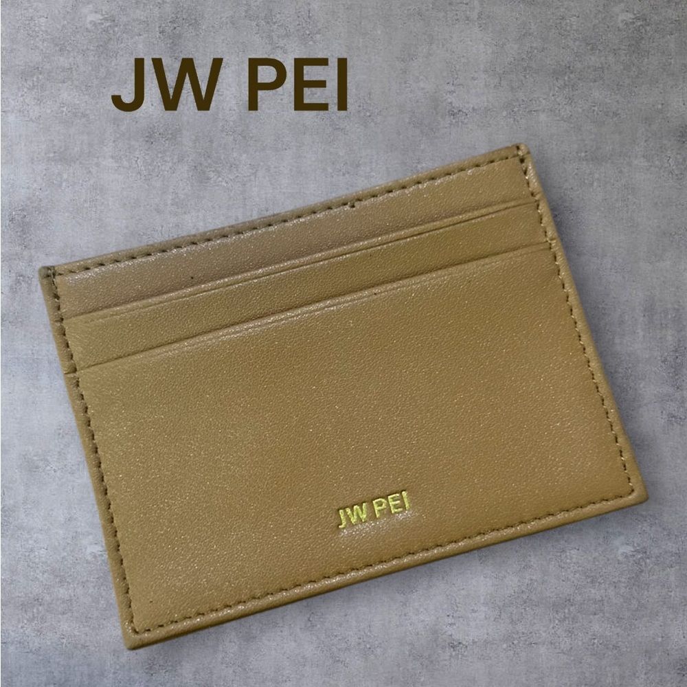 JW PEI Brown Card Holder
